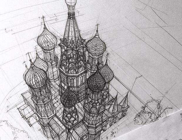 Студентке-архитектору из Казани не нужна даже линейка, чтобы рисовать проекты