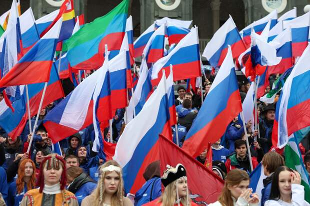 Путин: Россия —  одна большая семья, сильная и сплоченная