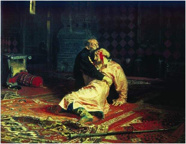 Картина Репина «Иван Грозный и сын его Иван 16 ноября 1581 года», или, как сейчас принято называть эту картину, «Иван Грозный убивает своего сына» была написана в 1885 году, но и по сей день не...