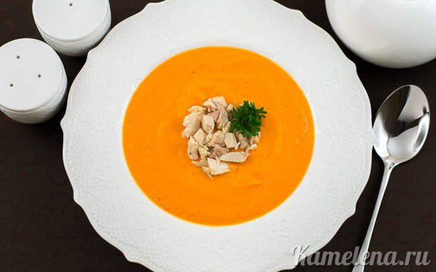 Морковный суп-пюре — 7 шаг