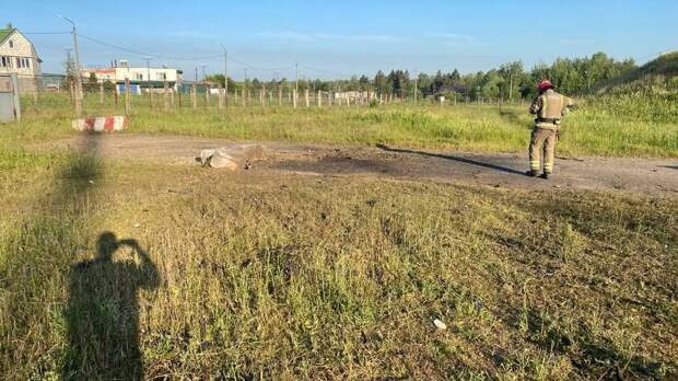 SHOT: обломки дрона в Новой Москве разбросало в радиусе 50 м