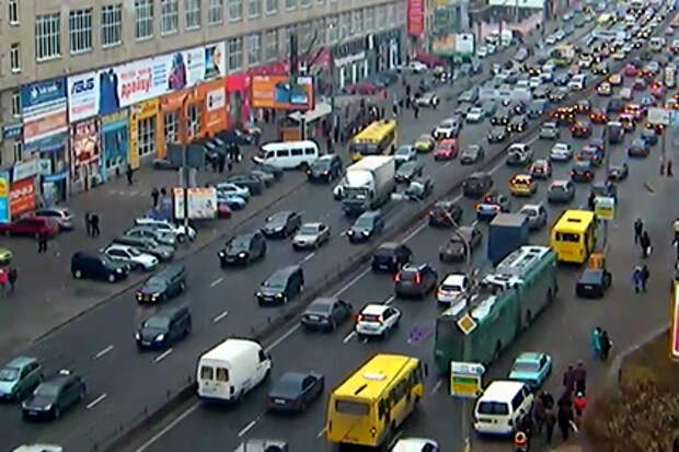 Московский проспект в Киеве
