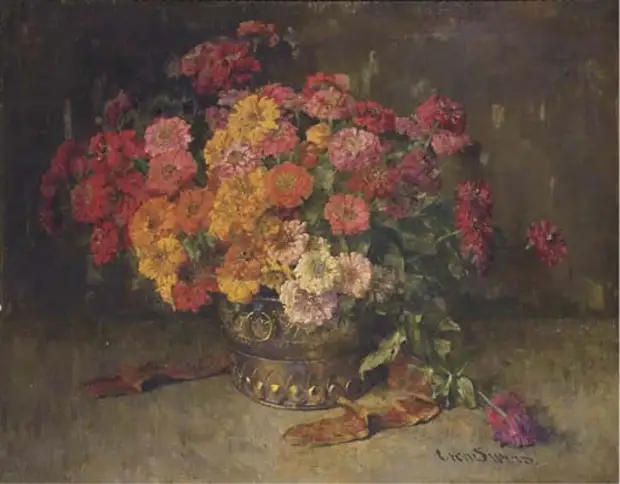   Clara Krger von Sivers (1854 - 1924)
