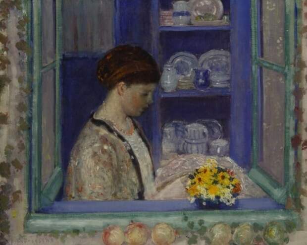 художник Фридрих Карл Фриске (Frederick Carl Frieseke) картины – 07
