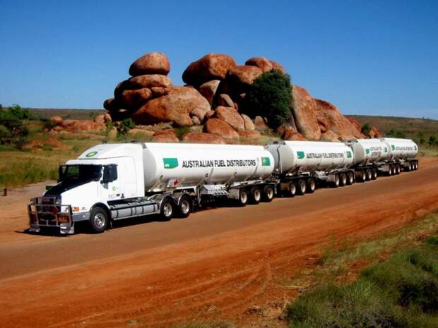 Муверы Австралии австралия, автопоезд, грузовик