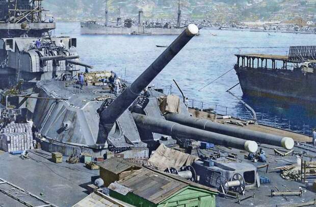 Самые мощные морские орудия Второй мировой войны