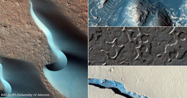 NASA опубликовало 2580 новых фото Марса. Вот самые впечатляющие