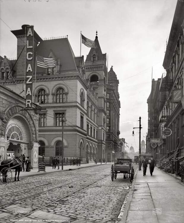Здание почты в Бруклине. США, Нью-Йорк, 1906 год.
