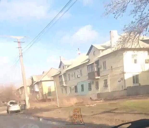 В Макеевке на 55 квартале сгорела машина.