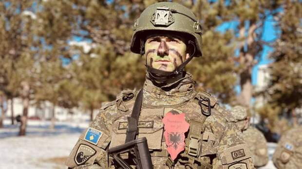 В Косово сегодня отметили день так называемых «Сил безопасности Косово» – FSK (Forca e...