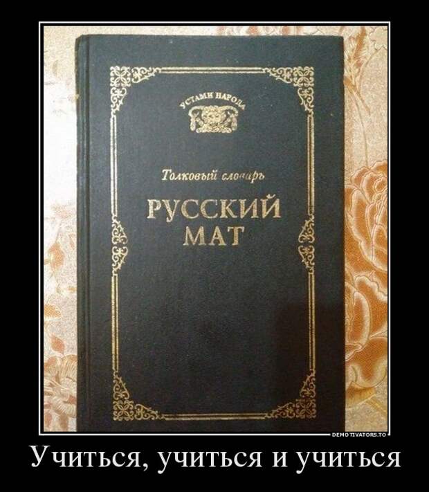 Учиться, учиться и еще раз учиться демотиватор, прикол, юмор