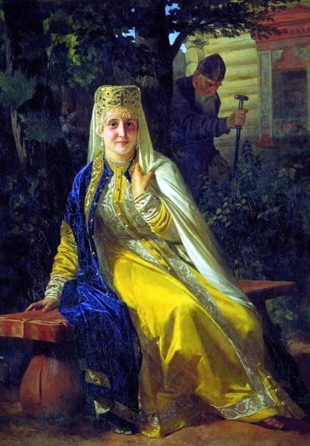 Н.В.Неврев Василиса Мелентьевна и Иван Грозный 1880 Н.В.Неврев Василиса Мелентьевна и Иван Грозный 1880