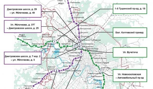 Карта мцд 4 с остановками на карте москвы