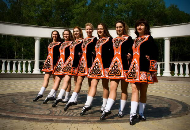 Ирландские танцы. Самые красивые танцы. Фото с сайта NewPix.ru
