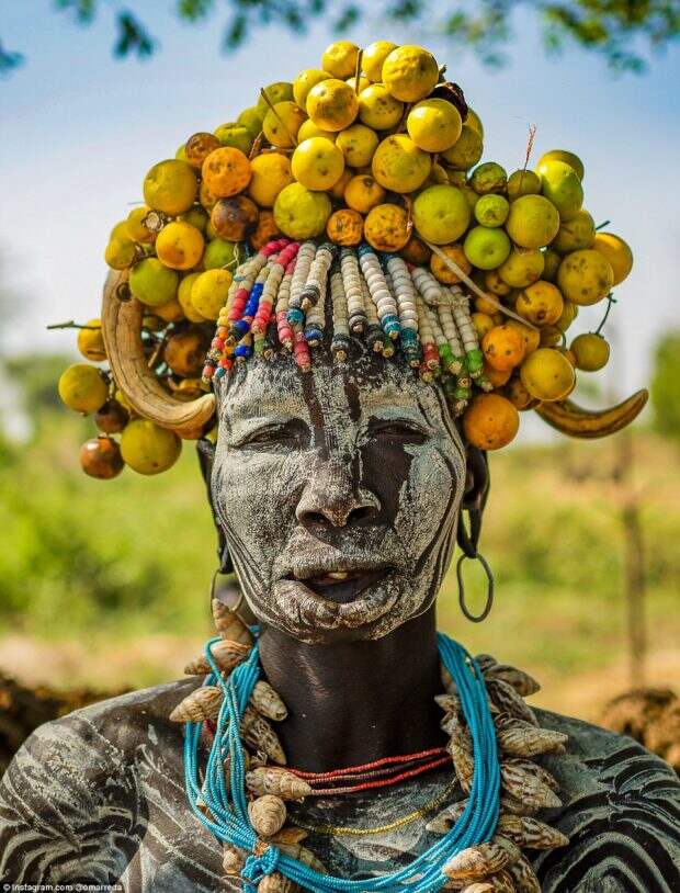 женщины эфиопских племён_6