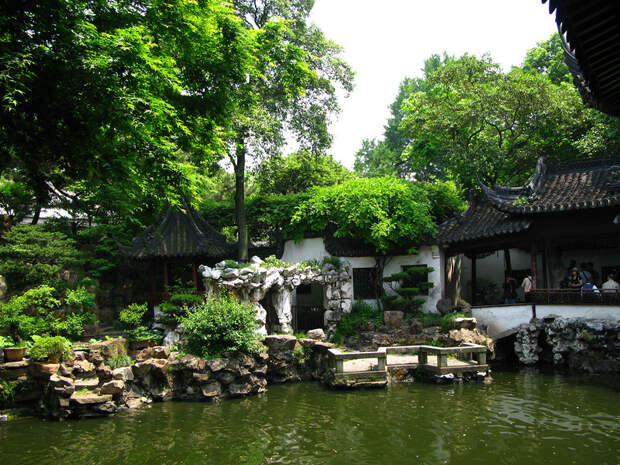 Парк Юйюань – сад Радости (Yuyuan Garden). Шанхай, Китай