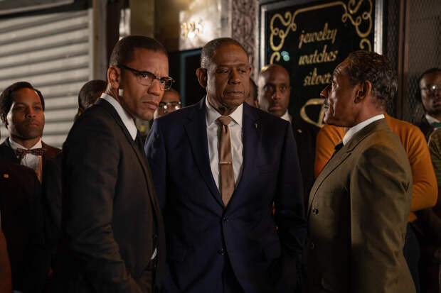 Nigel Thatch, Forest Whitaker, Giancarlo Esposito, Godfather of Harlem | Photo Credits: David Lee, David Lee/Epix