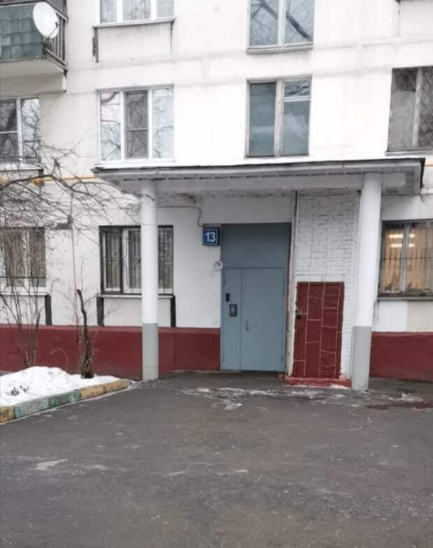 Двор на 5-й Кожуховской очистили от снега
