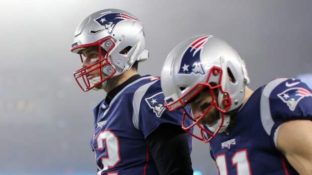 Tom Brady and Julian Edelman