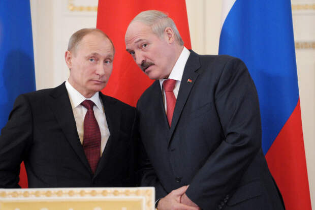 Лукашенко и Путин