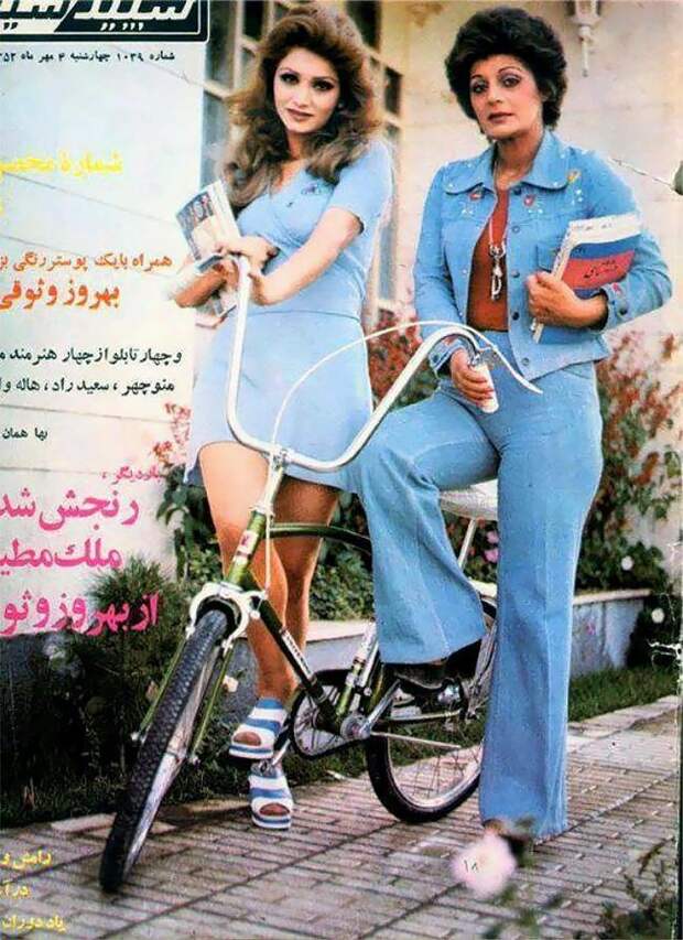 Как выглядели иранки до того, как надели паранджу женщины, иран, история, факты, фото