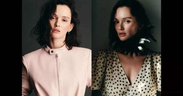 Паулина Андреева снялась в образах российского модного бренда