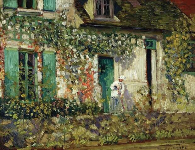 художник Фридрих Карл Фриске (Frederick Carl Frieseke) картины – 05