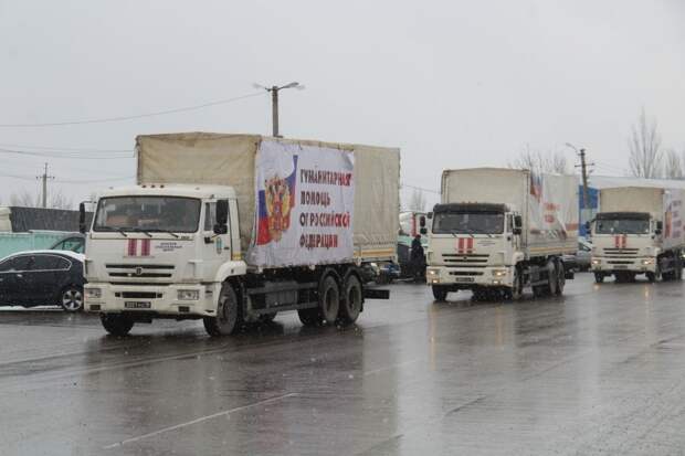 Ганчев: РФ отправила в Харьковскую область первый гумконвой для мирных жителей