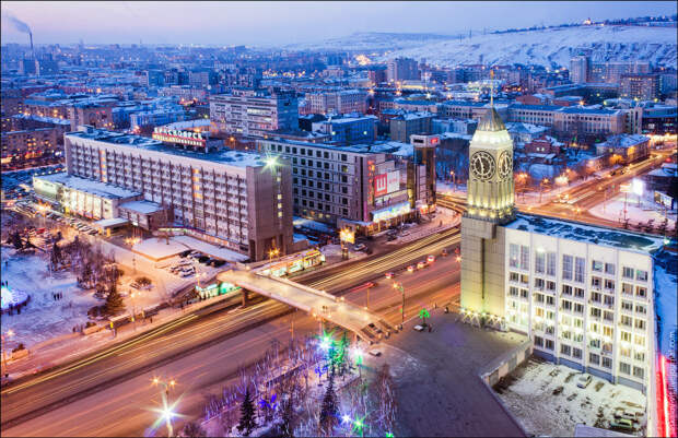Красноярск с высоты