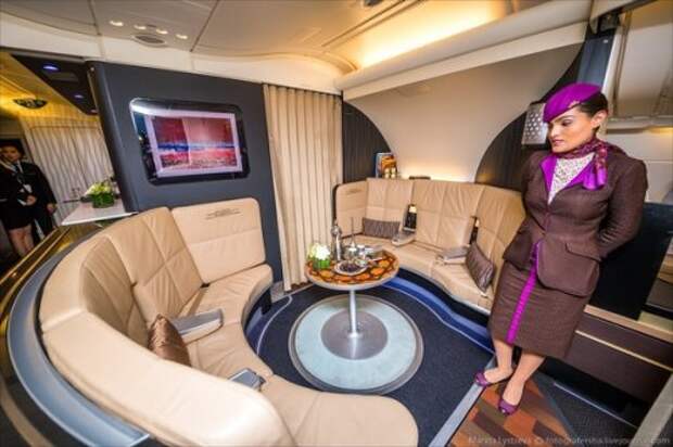 Airbus A380 авиакомпании Etihad Airways для самого роскошного авиаперелёта (18 фото)