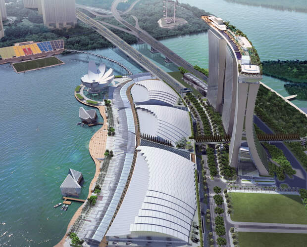 NewPix.ru - Чудо света - отель Marina Bay Sands в Сингапуре