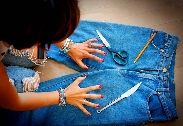 Если джинсы малы или устарели - что делать?  25 идей