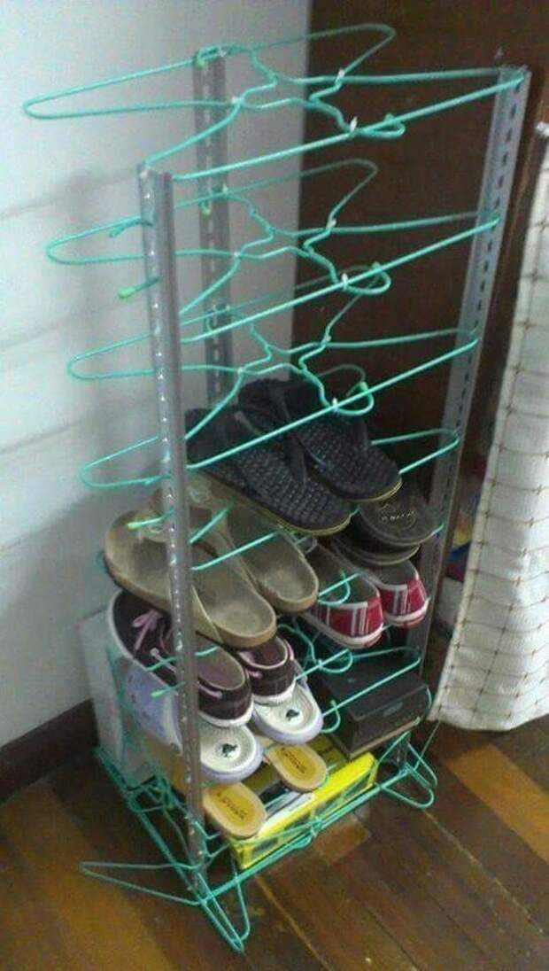 Практичные вещи из простых вешалок