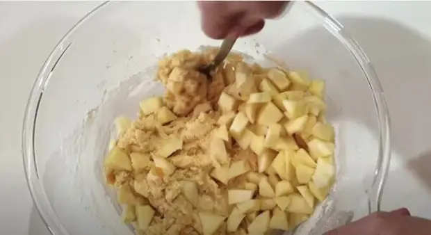 Рецепт быстрого яблочного печенья