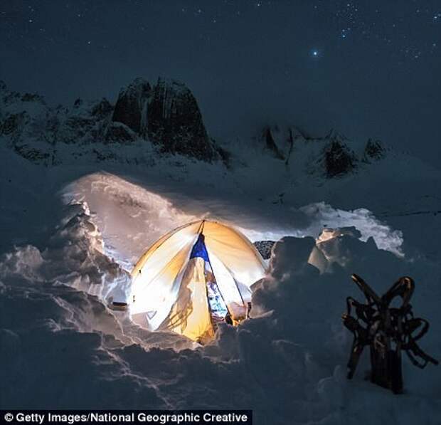 Экстремальный отдых с палаткой