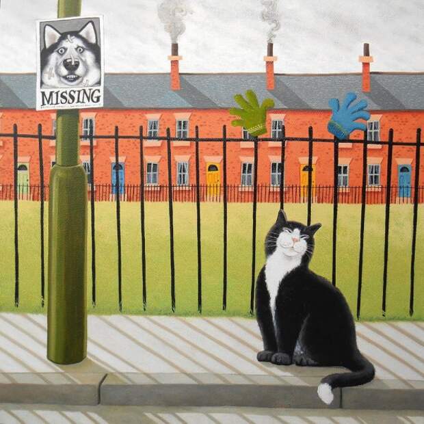 Славные кошки от художницы Вики Маунт (27 работ)