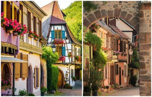 Исторический дух и колоритная архитектура поразили французов, проголосовавших за деревню в конкурсе 2017 года (Кайзерсберг, Эльзас).