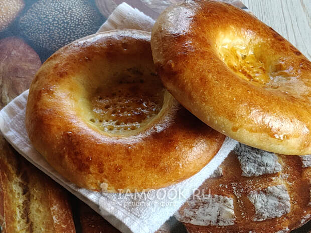 Токаш (казахская лепешка), рецепт с фото