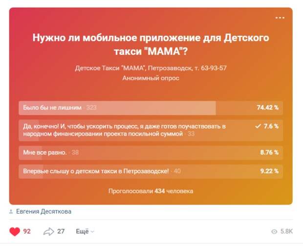 Такси "МАМА" для многодетных семей Карелии