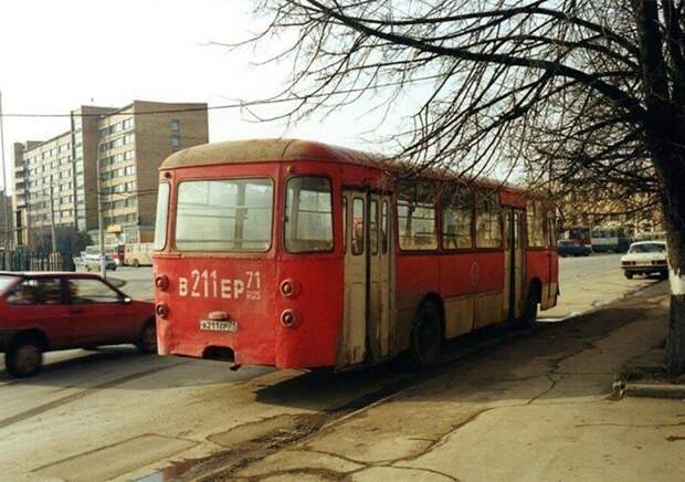 Автобус ЛиАЗ-677 "Луноход" Тула, 1999 год