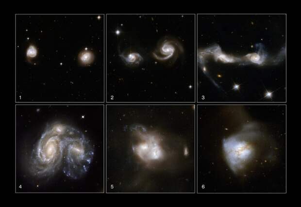 Такие разные галактики.