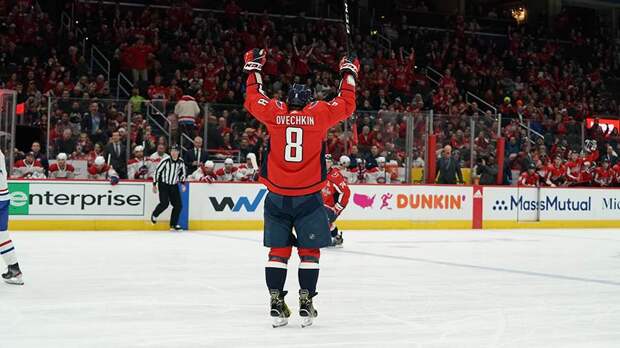 Рекордную шайбу Овечкина признали лучшим голом текущего сезона НХЛ