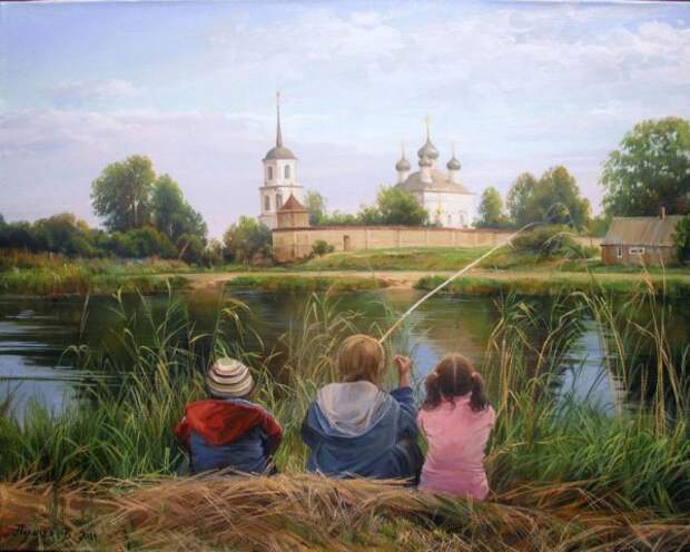 Удивительные картины российского художника, которые способны вернуть вас в детство
