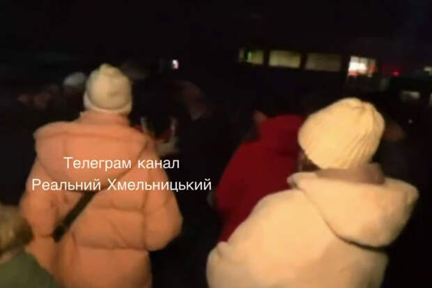 Жители украинского города вышли на улицы из-за отсутствия света