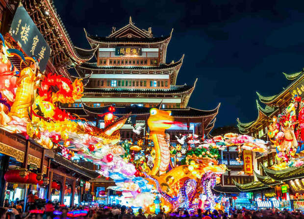 Lantern Festival in Shanghai
