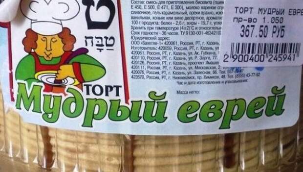 Весёлые названия всевозможных кондитерских изделий