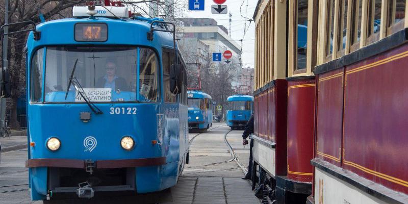Собянин: В течение пяти лет в Москве обновят парк трамваев. Фото: mos.ru