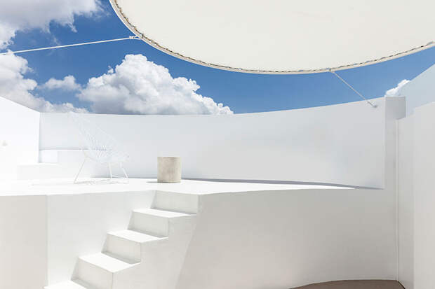 Дом в раю: белоснежная вилла на Санторини