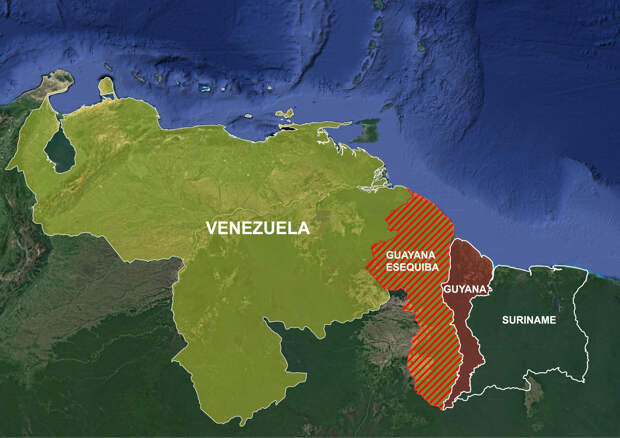 Венесуэла готовится к референдуму о присоединении региона Эссекибо