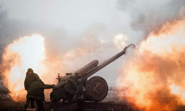 Украинская группировка в Донбассе начисто проигрывает артиллерийские дуэли